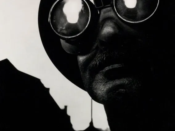 W. Eugene Smith, Steelworker with Goggles