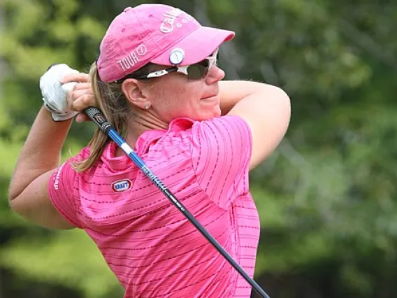 Annika Sorenstam Tee Shot