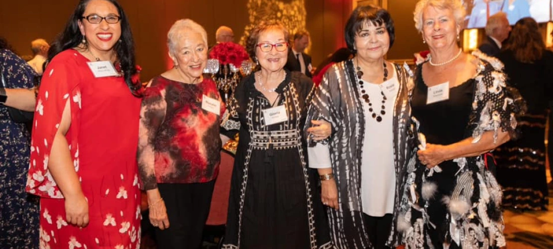 Group of women posing for photo