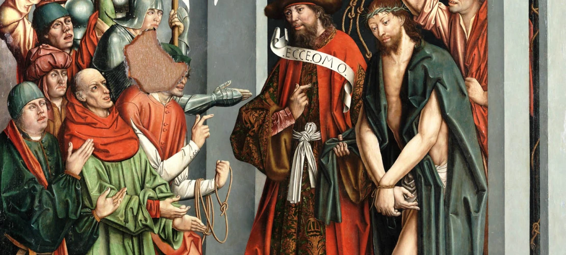 “Ecce Homo.” 1480-88, oil on panel. Gift of Samuel H. Kress Foundation.