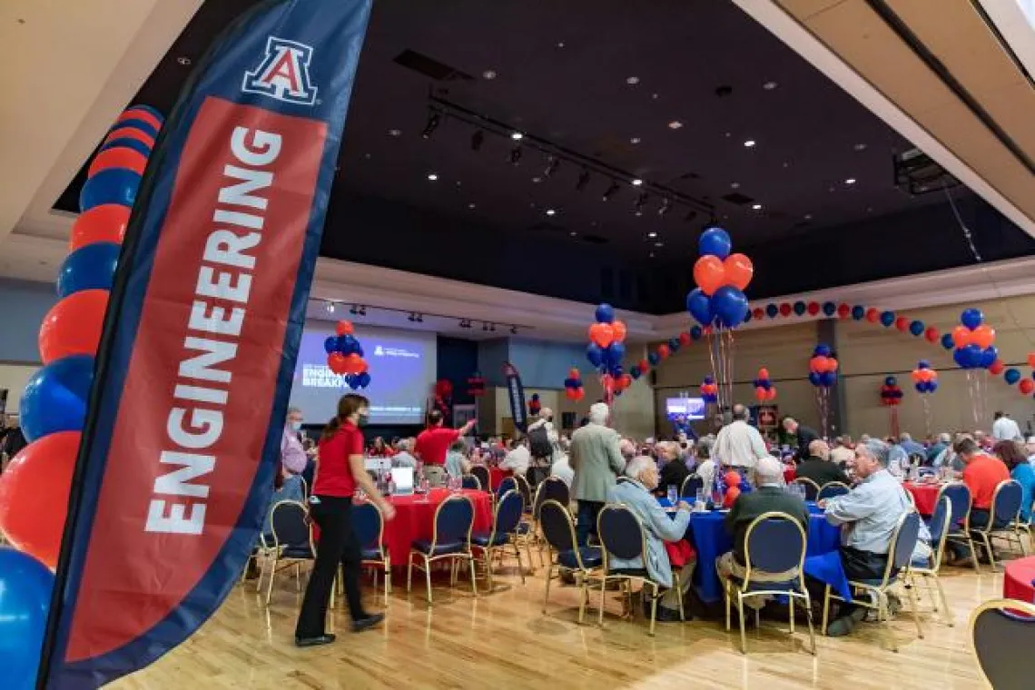 Engineering Breakfast in the Student Union ballroom