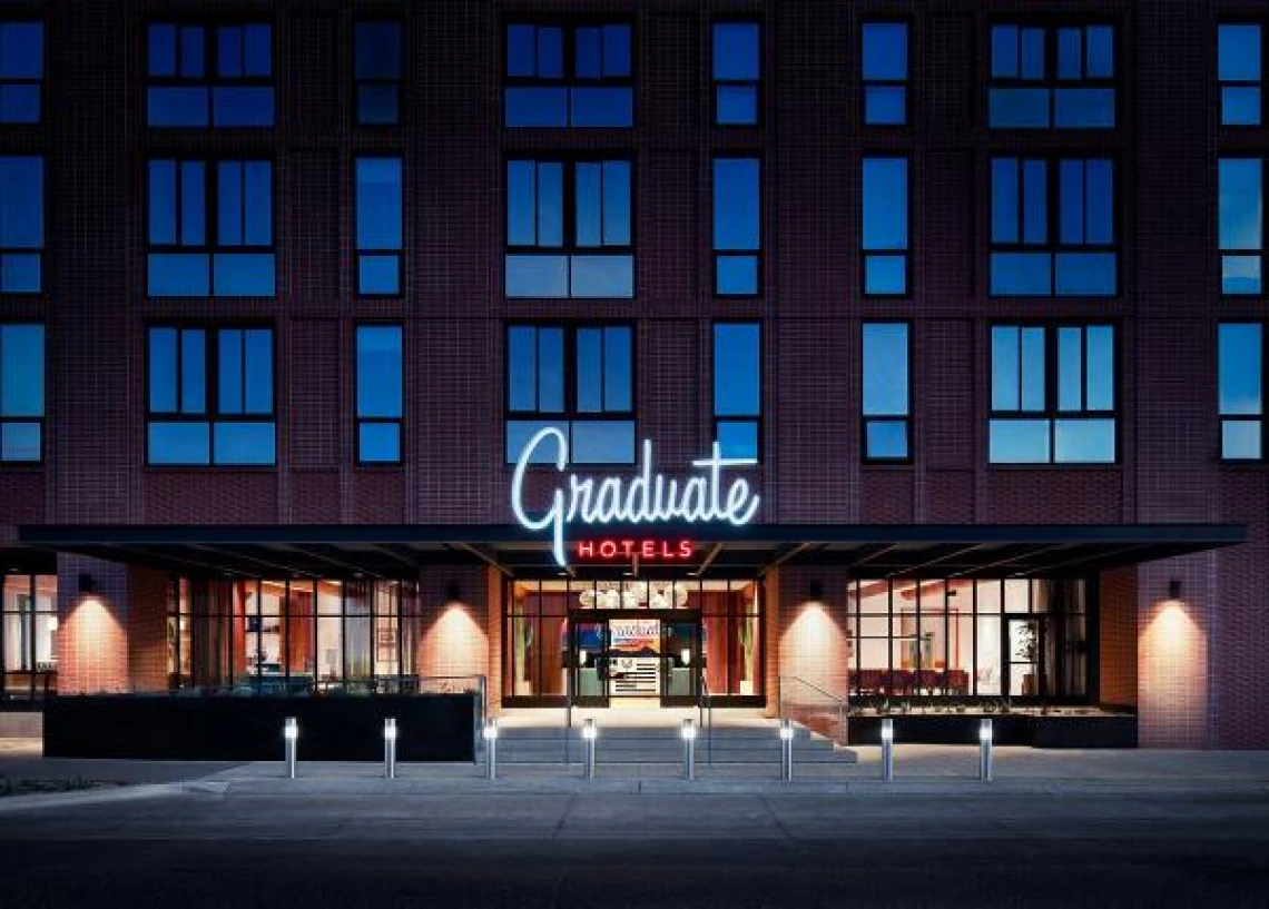 Exterior view of Graduate Hotel