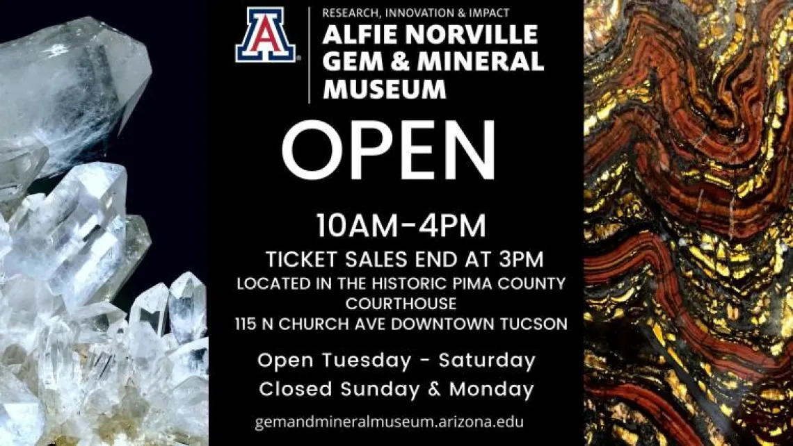 Mineral Museum flyer