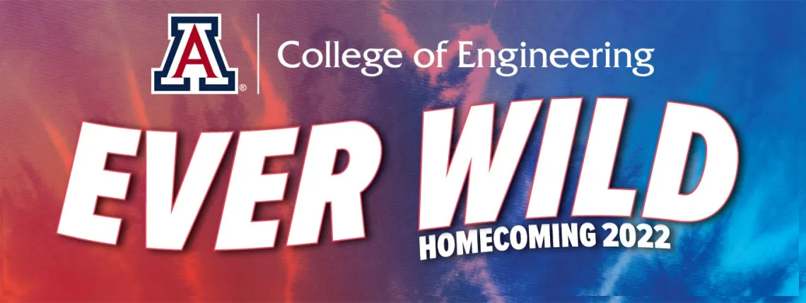 Ever Wild Homecoming 2022 red and blue graphic