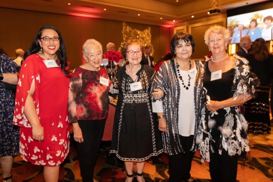 Group of women posing for photo