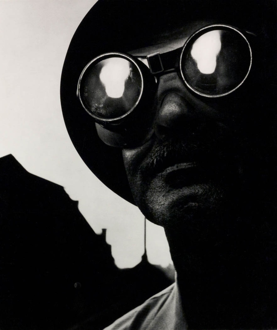 W. Eugene Smith, Steelworker with Goggles