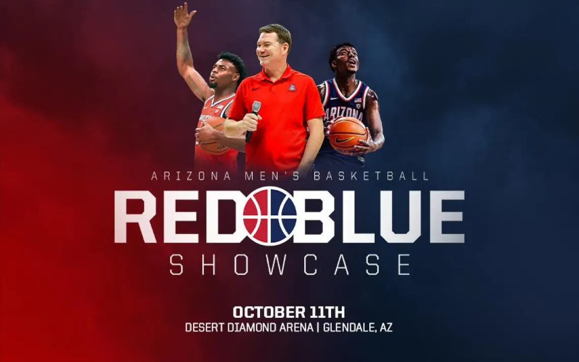 U of A Red Blue Showcase banner 