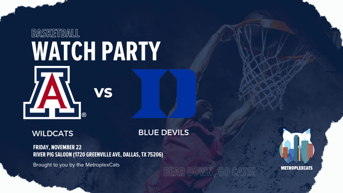 Basketball Watch Party Wildcats vs. Blue Devils