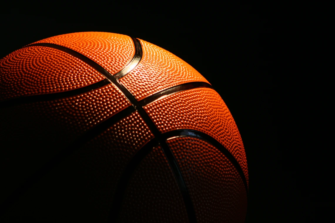 A photo of a basketball 