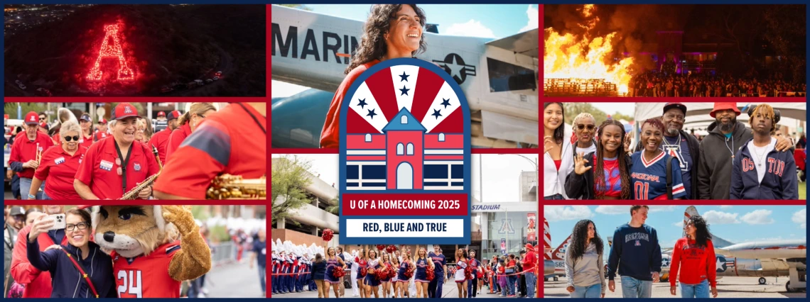 Homecoming 2025 Red Blue and True