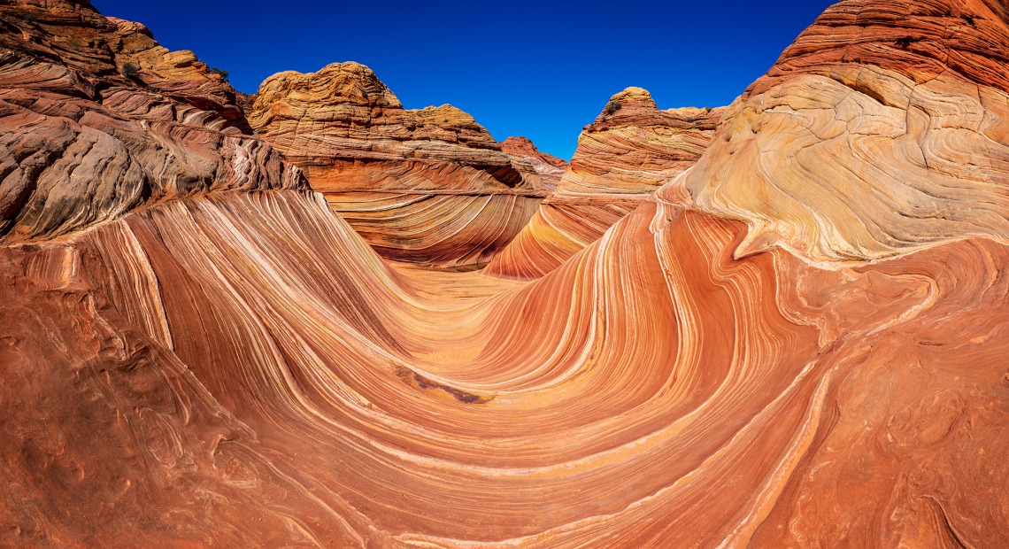 A photograph of Vermilion Cliffs National Monument located in Marble Canyon, Arizona.