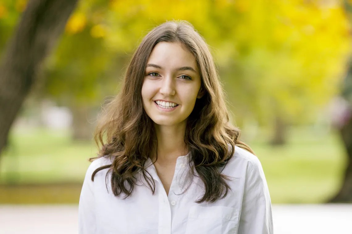 A headshot of Keara Burke