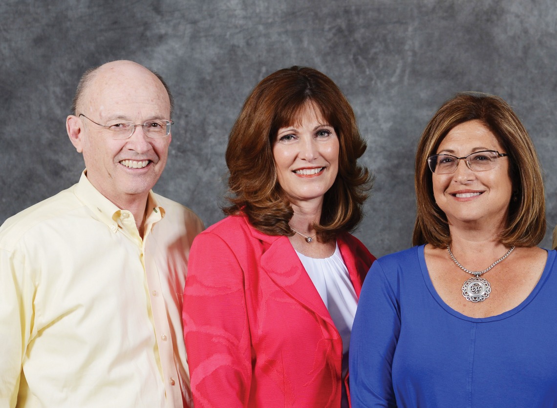 A photograph of Paul Ide, Joni Condit and Lisa Israel 