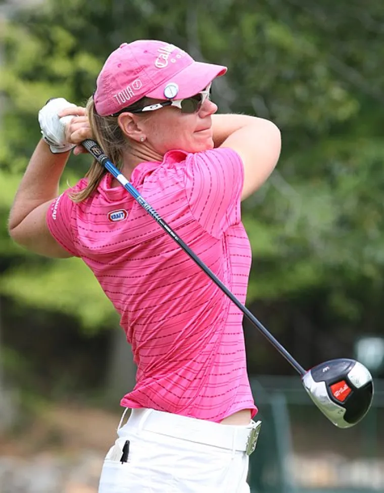 Annika Sorenstam Tee Shot