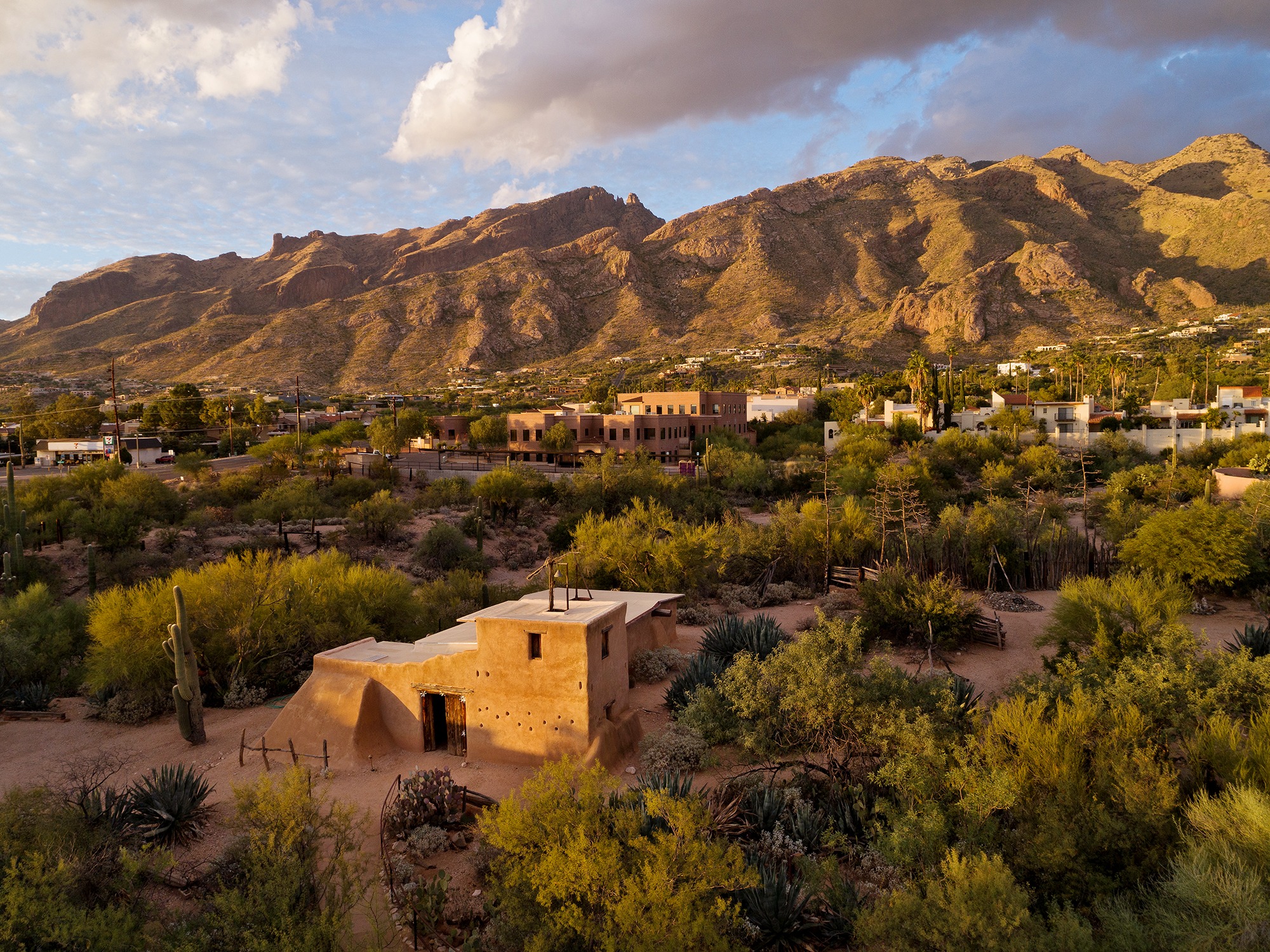 Ted DeGrazia’s much-admired home and studio beneath Finger Rock 
