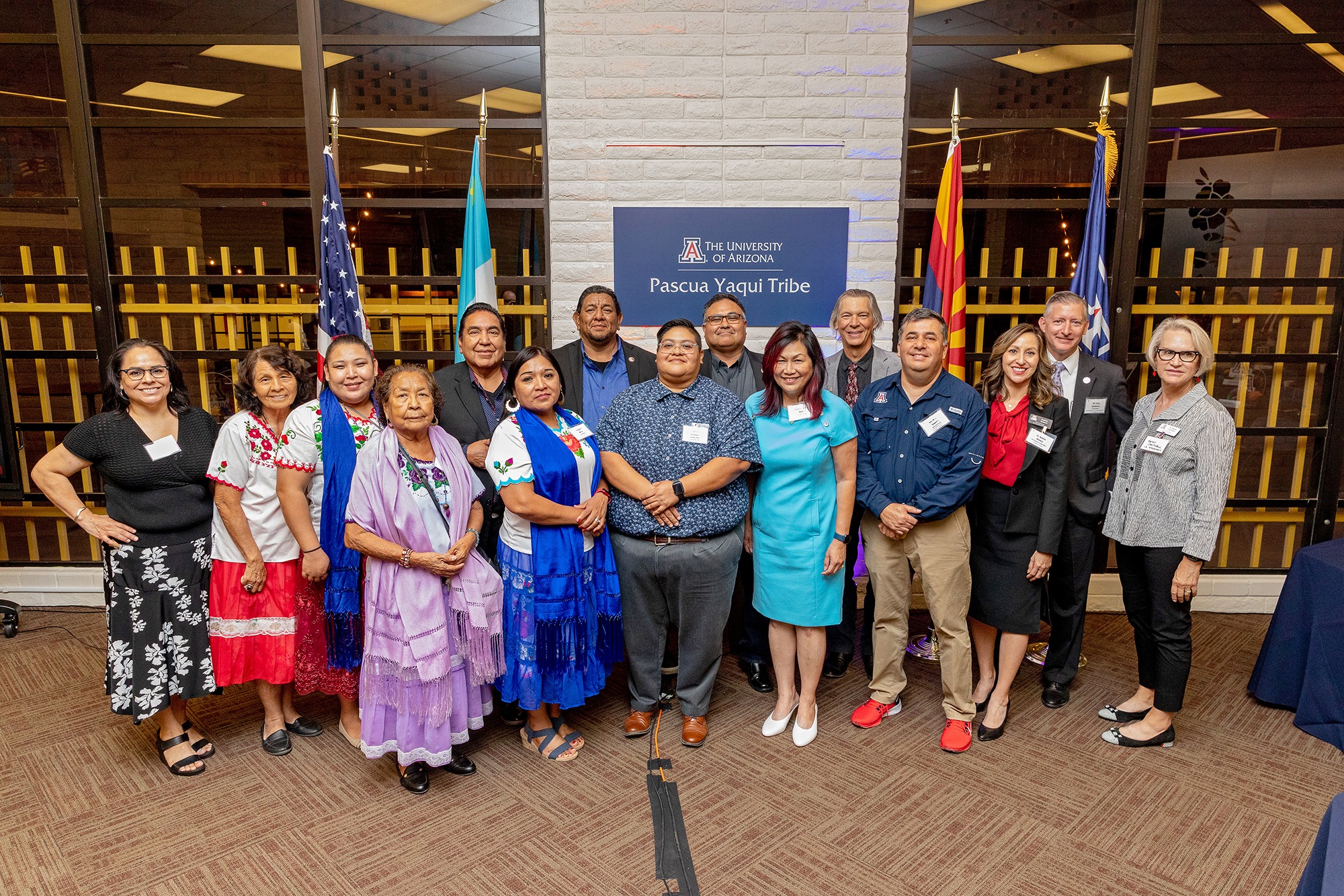 Group of Native American leaders