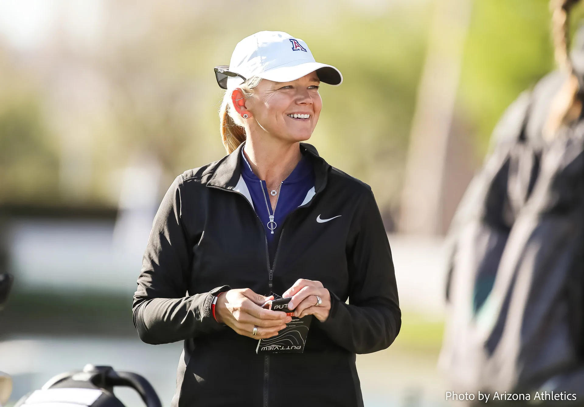 A photograph of women's gold coach Laura Ianello.