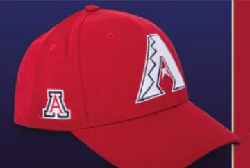 Arizona Diamondbacks baseball cap with UA logo