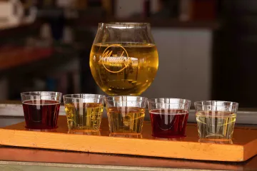 A flight of mead