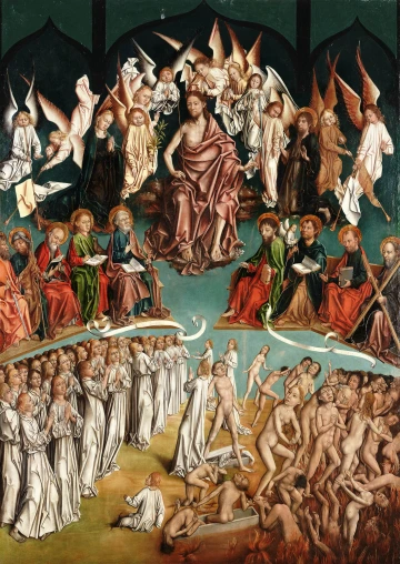 Fernando Gallego, Francisco Gallego, and workshop, “The Last Judgment.” 1480-88, oil on panel. Gift of Samuel H. Kress Foundation.