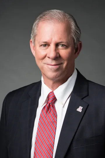 A headshot of President Robert C. Robbins
