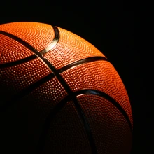 A photo of a basketball 